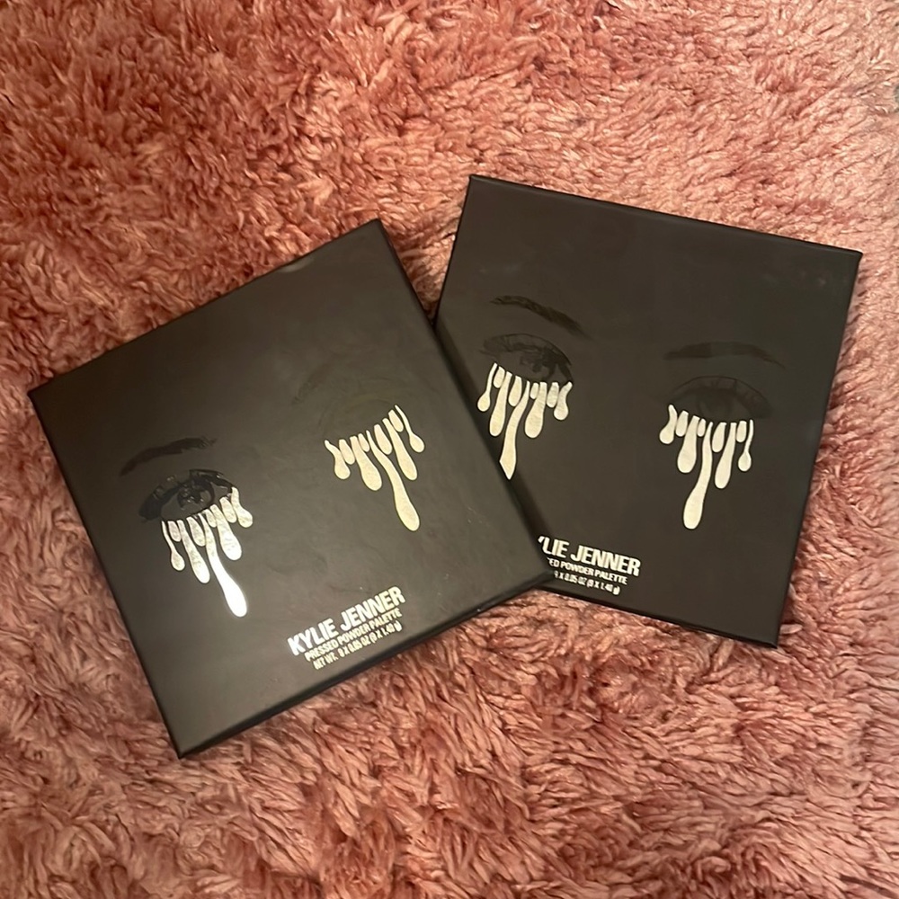 two kylie cosmetics pallets!